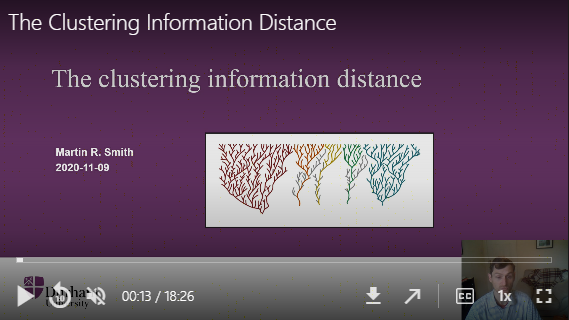 Introduction to the Clustering Info Distance